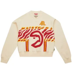M&N X Melody Ehsani Raglan Pullover Atlanta Hawks