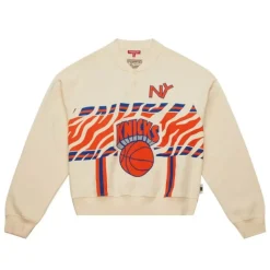 M&N X Melody Ehsani Raglan Pullover New York Knicks