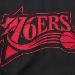 M&N X Melody Ehsani Satin Jacket Philadelphia 76Ers