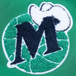 M&N X Melody Ehsani Satin Jacket Dallas Mavericks