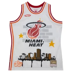 M&N X Nba X Tats Cru Jersey Miami Heat