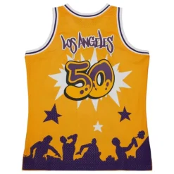 M&N X Nba X Tats Cru Jersey Los Angeles Lakers