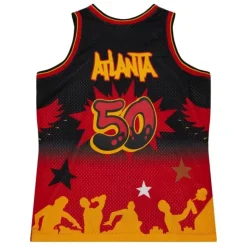 M&N X Nba X Tats Cru Jersey Atlanta Hawks