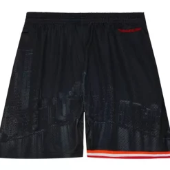 M&N X Nicky Jam Swingman Shorts Miami Heat
