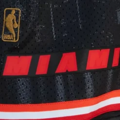 M&N X Nicky Jam Swingman Shorts Miami Heat