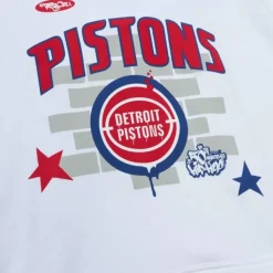 M&N X Tats Cru Brick Hoodie Detroit Pistons