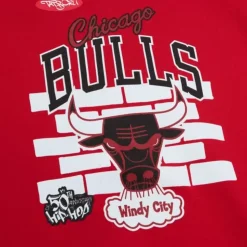 M&N X Tats Cru Brick Hoodie Chicago Bulls