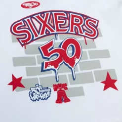 M&N X Tats Cru Brick Hoodie Philadelphia 76Ers