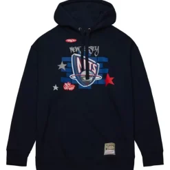 M&N X Tats Cru Brick Hoodie New Jersey Nets