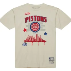M&N X Tats Cru City Tee Detroit Pistons