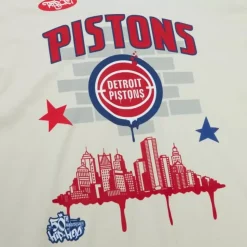 M&N X Tats Cru City Tee Detroit Pistons
