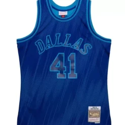Monochrome Swingman Dirk Nowitzki Dallas Mavericks 1998-99 Jersey