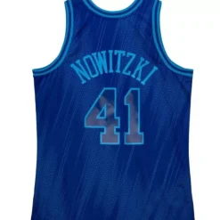 Monochrome Swingman Dirk Nowitzki Dallas Mavericks 1998-99 Jersey