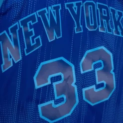 Monochrome Swingman Patrick Ewing New York Knicks 1991-92 Jersey