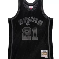 Monochrome Swingman Tim Duncan San Antonio Spurs 1998-99 Jersey
