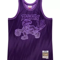 Monochrome Swingman Vince Carter Toronto Raptors 1998-99 Jersey