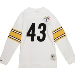 Name & Number Long Sleeve Tee Pittsburgh Steelers 2006 Troy Polamalu