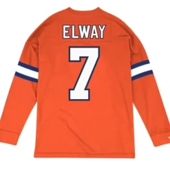 Name & Number Longsleeve Denver Broncos John Elway