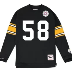 Name & Number Longsleeve Pittsburgh Steelers Jack Lambert