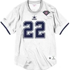 Name & Number Mesh Crew Neck Dallas Cowboys Emmitt Smith