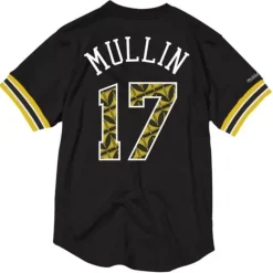 Name & Number Mesh Crewneck Golden State Warriors Chris Mullin