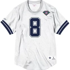 Name & Number Mesh Crewneck Dallas Cowboys Troy Aikman