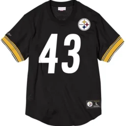 Name & Number Mesh Crewneck Pittsburgh Steelers Troy Polamalu
