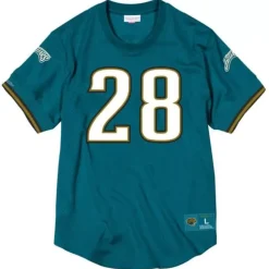 Name & Number Mesh Crewneck Jacksonville Jaguars Fred Taylor