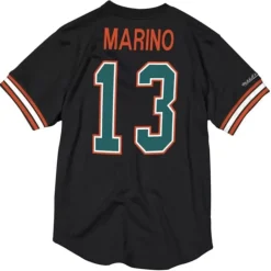 Name & Number Mesh Top Miami Dolphins 1990 Dan Marino