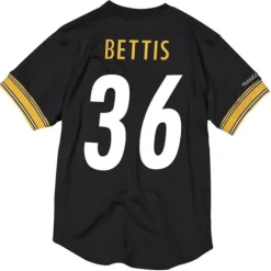 Name & Number Mesh Top Pittsburgh Steelers 2005 Jerome Bettis