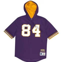 Name & Number Ss Hoodie Minnesota Vikings 2000 Randy Moss