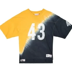 Name & Number Ss Tie Dye Top Pittsburgh Steelers Troy Polamalu