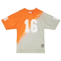 Name & Number Ss Tie Dye Top University Of Tennessee Peyton Manning