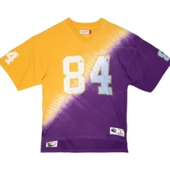 Name & Number Ss Tie Dye Top Minnesota Vikings Randy Moss