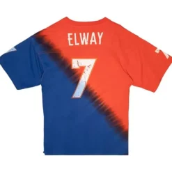 Name & Number Ss Tie Dye Top Denver Broncos John Elway