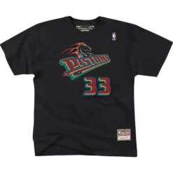 Name & Number Tee Detroit Pistons 1997-98 Grant Hill
