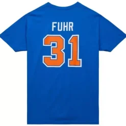 Name & Number Tee Edmonton Oilers Grant Fuhr