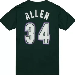 Name & Number Tee Milwaukee Bucks 1996-97 Ray Allen