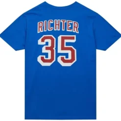 Name & Number Tee New York Rangers Mike Richter