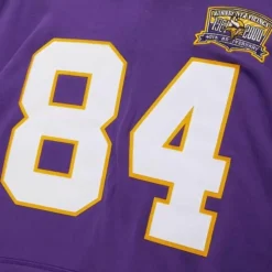 Name And Number Fleece Hoodie Minnesota Vikings 2000 Randy Moss