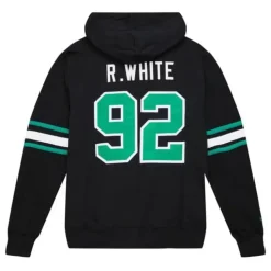 Name And Number Fleece Hoodie Philadelphia Eagles 1990 Reggie White