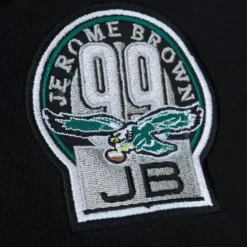 Name And Number Fleece Hoodie Philadelphia Eagles 1990 Reggie White