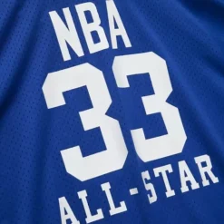 Name And Number Mesh Hoody All Star West 1985-86 Kareem Abdul-Jabbar