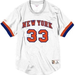 Name And Number Mesh Top New York Knicks 1996-97 Patrick Ewing