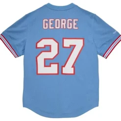 Name And Number Mesh Top Houston Oilers 1997 Eddie George