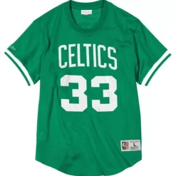 Name And Number Mesh Top Boston Celtics 1986-87 Larry Bird