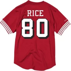 Name And Number Mesh Top San Francisco 49Ers 1994 Jerry Rice