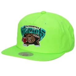 Neon Nylon Snapback Hwc Vancouver Grizzlies