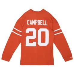N&N Longsleeve Tee University Of Texas At Austin 1977 Earl Campbell