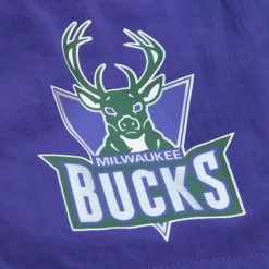 Nylon Utility Shorts Milwaukee Bucks